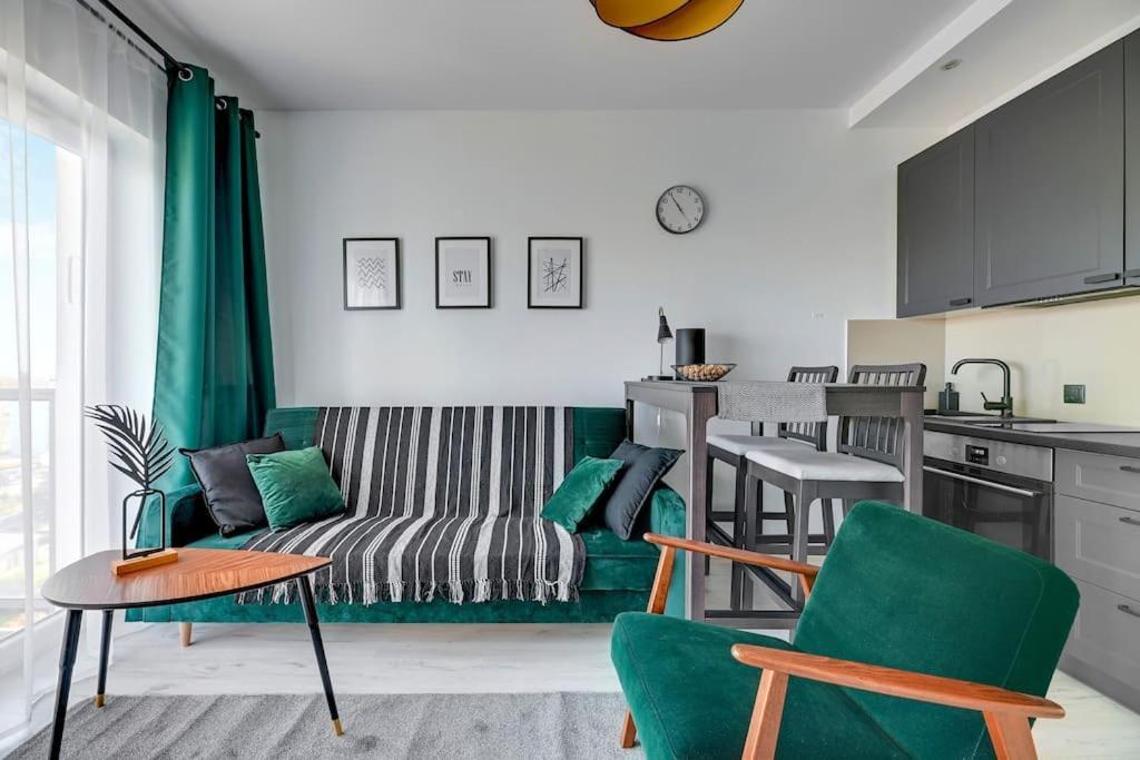 Albatross Tower - Apartament W Centrum Przymorza By Grand Apartments Danzig Exterior foto